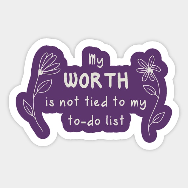 To Don't List Sticker by Bloom With Vin
